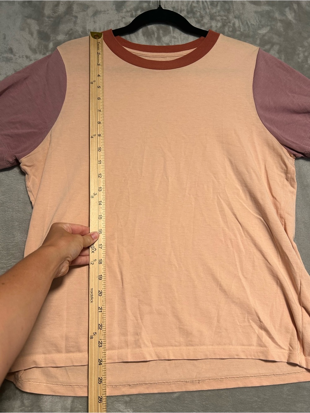 Madewell Colorblock T Shirt Women’s Large Cotton - Picture 6 of 6